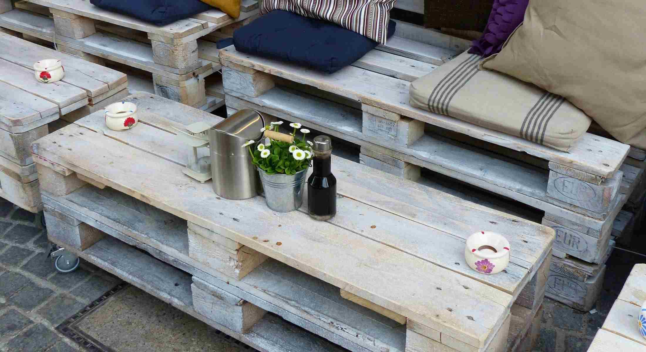 Tante idee per l'arredo fai da te - pallet