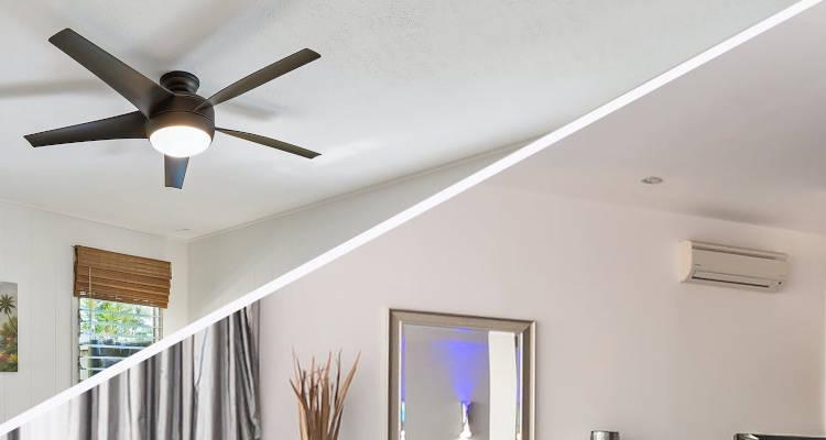 Aria condizionata o ventilatore a soffitto: Quale scegliere?