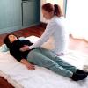 trattamento shiatsu supino