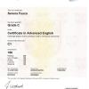 Certificato Cambridge C1