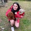 Camilla e Briciola, 5 mesi e 1 anno