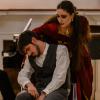 Trucco teatrale per lo spettacolo di Dracula