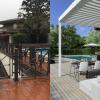After/Before Pool area - Cassina De Pecchi After/Before Pool area - Cassina De Pecchi