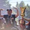 Bologna, festeggiamenti vittoria Coppa Italia 2025