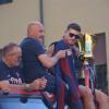 Bologna, festeggiamenti vittoria Coppa Italia 2025