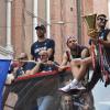 Bologna, festeggiamenti vittoria Coppa Italia 2025
