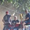 Bologna, festeggiamenti vittoria Coppa Italia 2025
