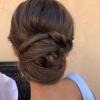 Acconciatura raccolta sposa.