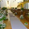 Allestimento matrimonio