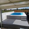 Bordo piscina in legno