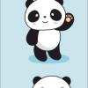 Un piccolo e adorabile panda per chi desidera qualcosa di simpatico e semplice.