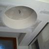 Controsoffitto con velette curve