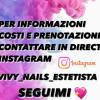 Vivynailsestetista Rispondo Solo Su Instagram