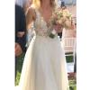 Abito da sposa  con gonna tulle staccabile 