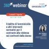 Webinar per avvocati: Femminicidio, codice rosso, violenza di genere, violenza sulle donne